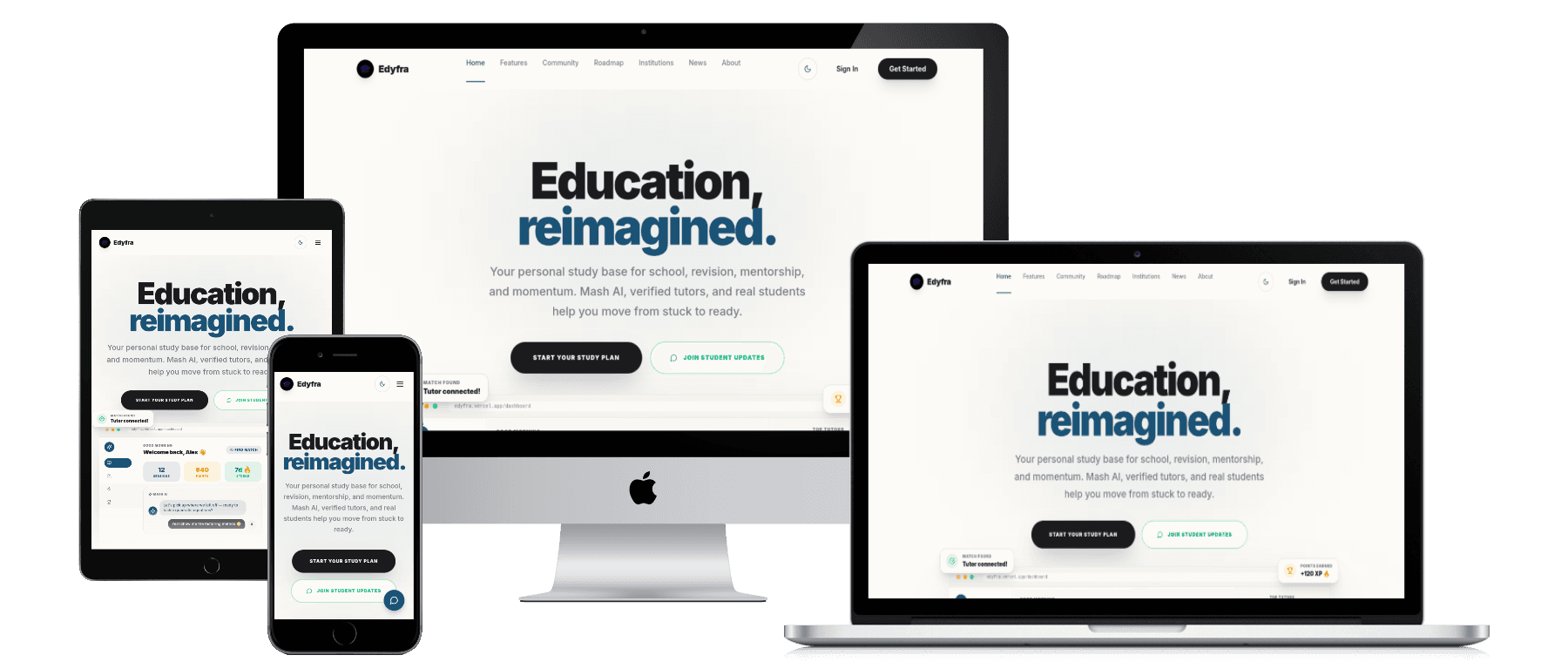 Edyfra — Education Technology project by Emmanuel Charles