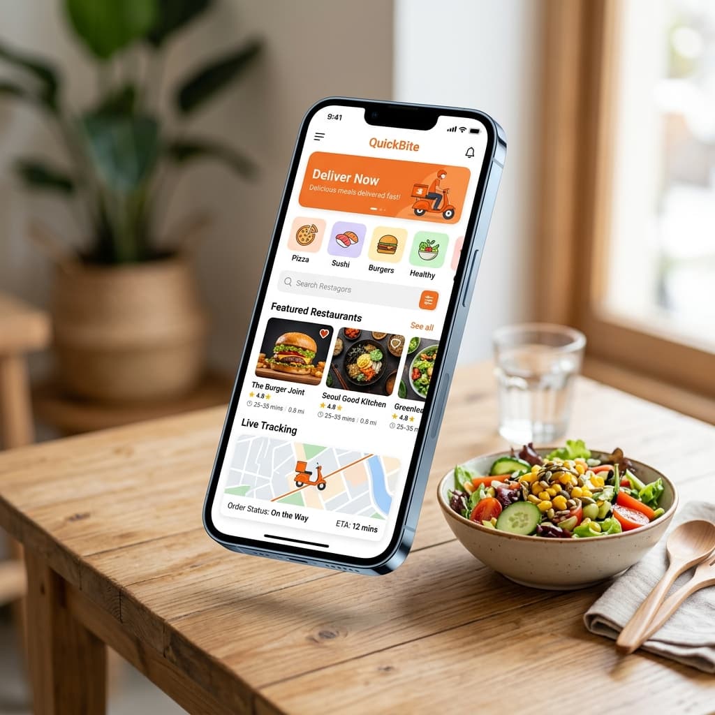 Munchify E-commerce & Delivery platform screenshot